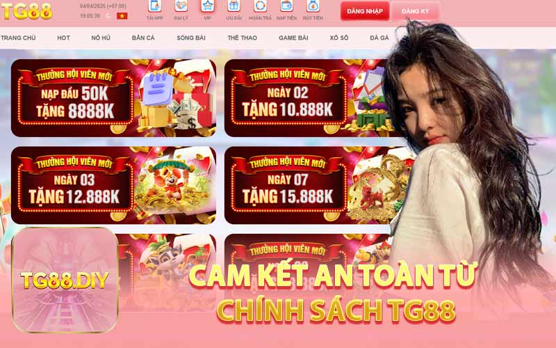 Cam Kết An Toàn Từ Chính Sách TG88