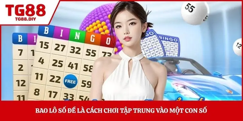 Bao lô số đề là cách chơi tập trung vào một con số
