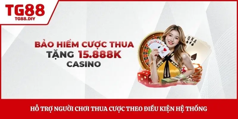 Hỗ trợ người chơi thua cược theo điều kiện hệ thống