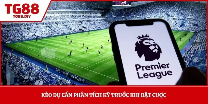 Kèo dụ cần phân tích kỹ trước khi đặt cược